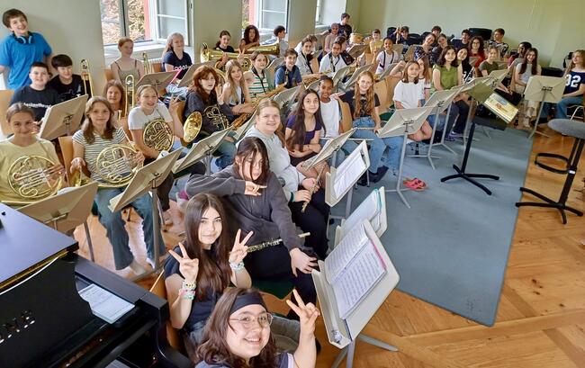 Probenfahrt: Musik-Ensembles in Schlitz Probenfahrt: Musik-Ensembles in Schlitz