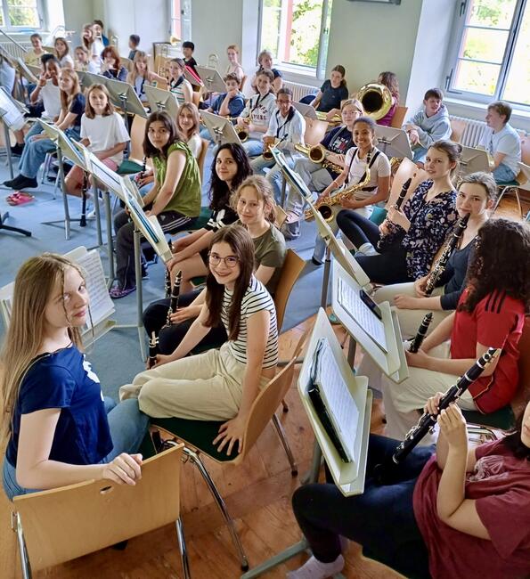 Probenfahrt: Musik-Ensembles in Schlitz