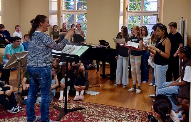 Probenfahrt: Musik-Ensembles in Schlitz