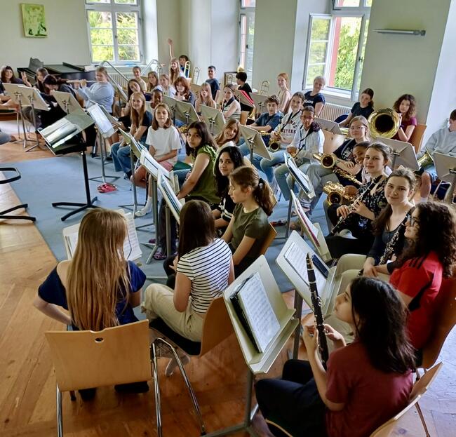 Probenfahrt: Musik-Ensembles in Schlitz