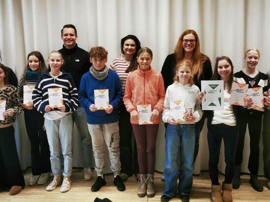 Vorlesewettbewerb 2025: Schulsieger