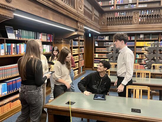 Exkursion zur Hochschul- und Landesbibliothek