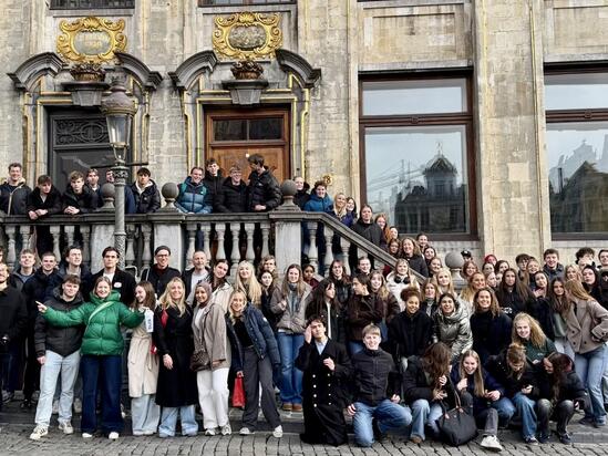 Studienfahrt der bilingualen Kurse nach Brüssel
