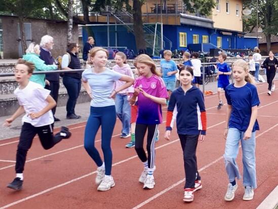 Sponsorenlauf der Klassen 5
