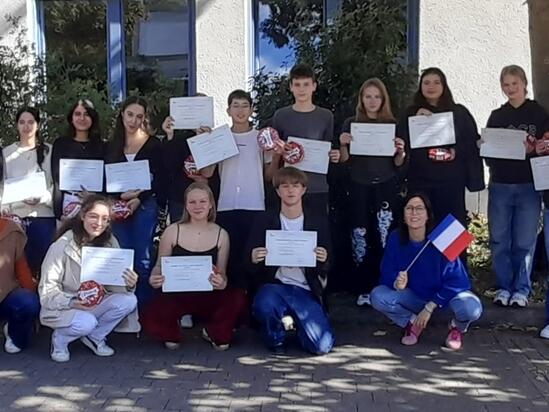 Verleihung der DELF-Diplome 2026