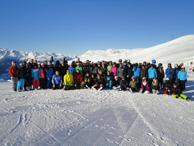 Skikurs 2015: Gruppenfoto
