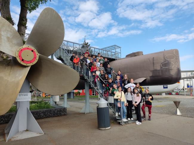 Forscherfahrt der Klasse 5b nach Speyer 2022