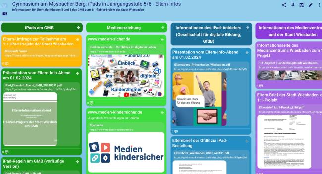 1:1-iPad-Projekt der Stadt Wiesbaden am GMB (02/2024)