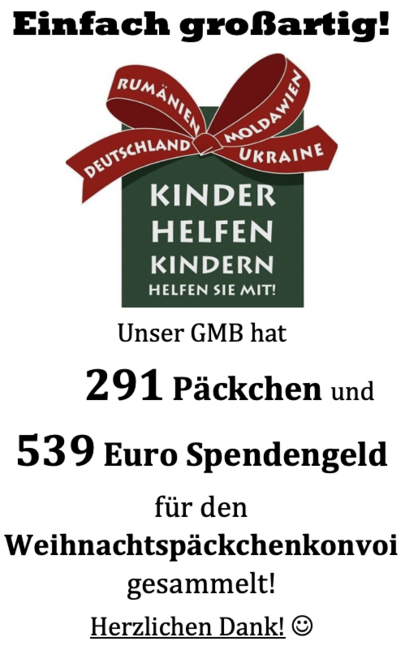 Weihnachtspäckchenkonvoi 2024