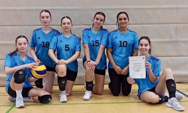 Mädchen Volleyball WK III 3. Platz Regionalentscheid