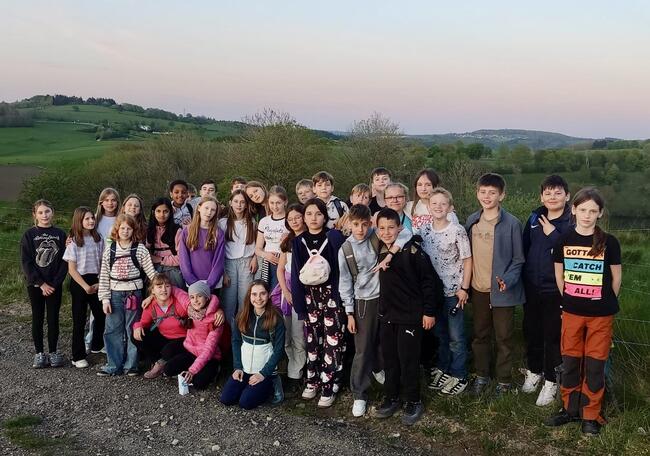 Forscherfahrt der Klasse 5b nach Daun