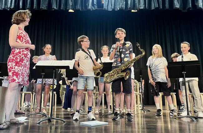 Bläserklassenkonzert 2025