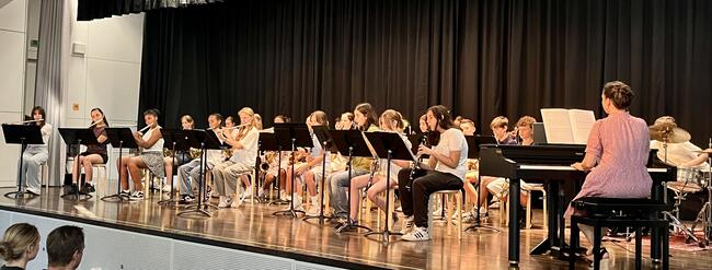 Bläserklassenkonzert 2025