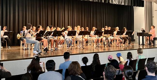 Bläserklassenkonzert 2025