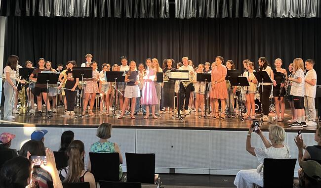 Bläserklassenkonzert 2025