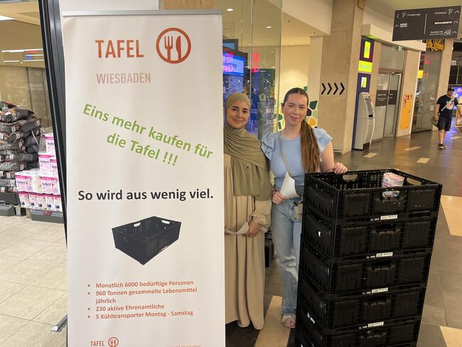Eins mehr für die Tafel Eins mehr für die Tafel