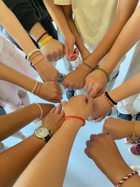Bunte Armbänder Bunte Armbänder