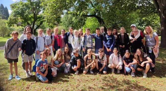 Exkursion für interessierte Biolog/-innen: Gruppenbild Exkursion für interessierte Biolog/-innen: Gruppenbild