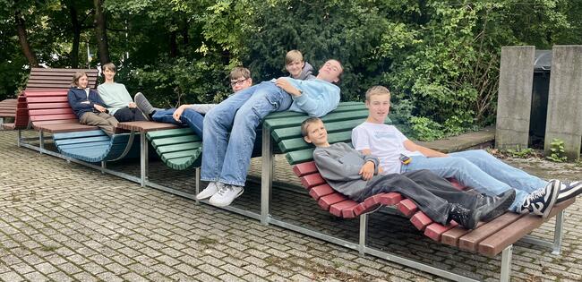 Neue Wellenbank am GMB