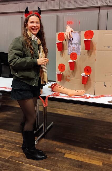 Halloween-Party am GMB Halloween-Party am GMB