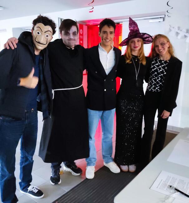 Halloween-Party am GMB Halloween-Party am GMB