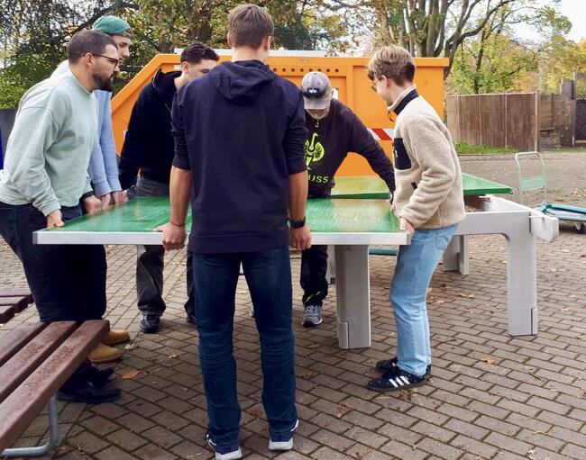 Aufbau einer neuen TT-Platte