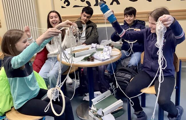 Kreatives Chaos in der Garten-AG