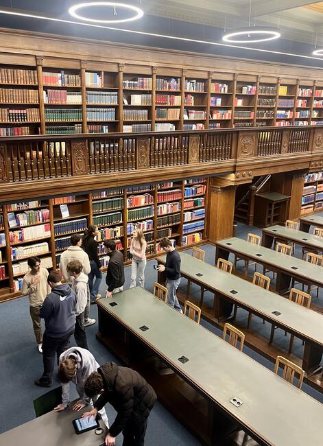 Exkursion zur Hochschul- und Landesbibliothek
