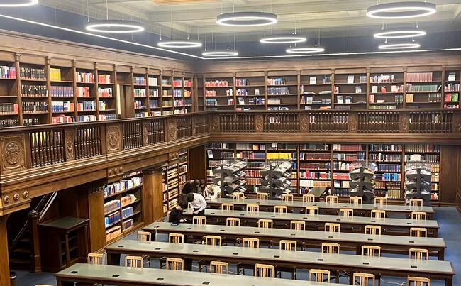 Exkursion zur Hochschul- und Landesbibliothek