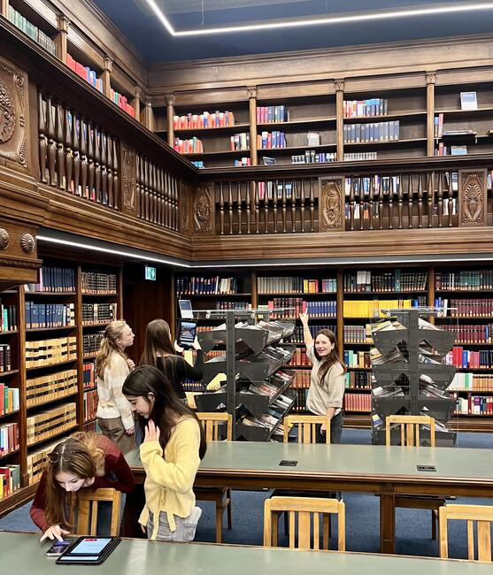 Exkursion zur Hochschul- und Landesbibliothek