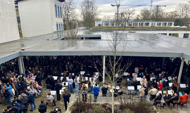 Weihnachtssingen am GMB 2025