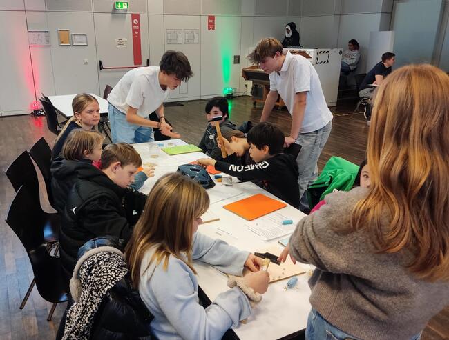 Mathematisches Weihnachtsbasteln