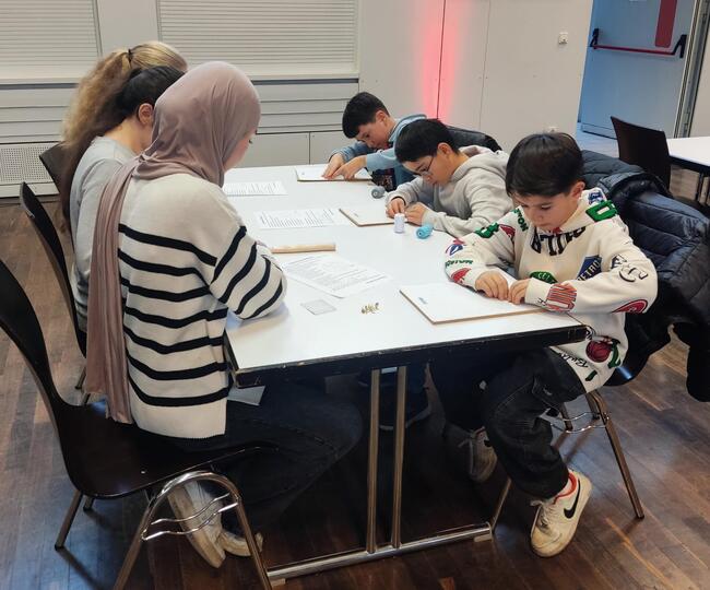 Mathematisches Weihnachtsbasteln