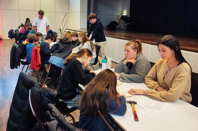 Mathematisches Weihnachtsbasteln