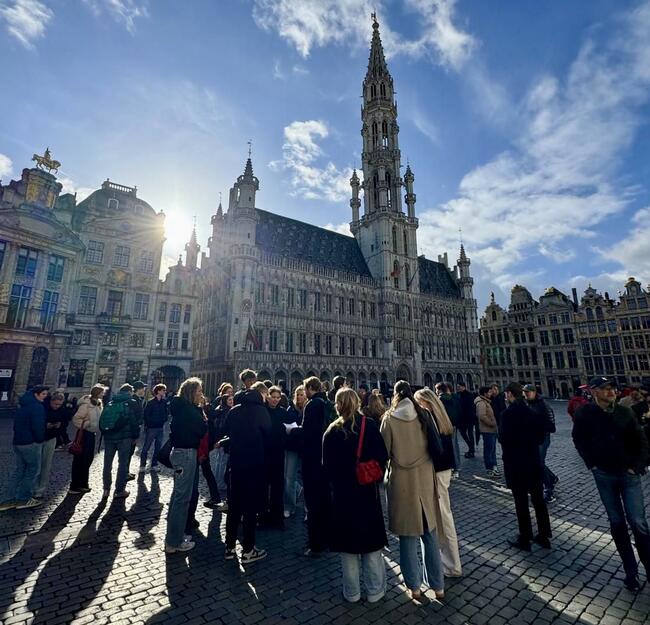 Studienfahrt der bilingualen Kurse nach Brüssel