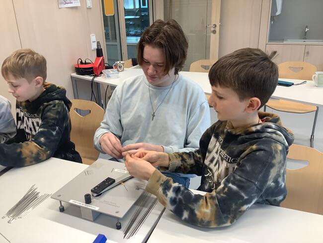 Schulvortrag mit der EinDollarBrille