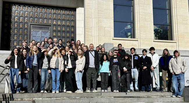Studienfahrt der bilingualen Kurse nach Brüssel