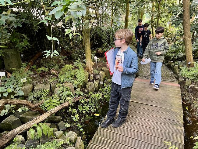 Forscherfahrt der Klasse 5e