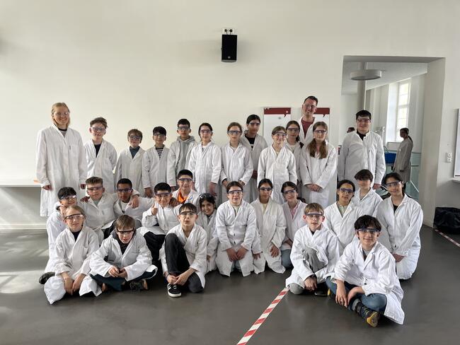 Forscherfahrt der Klasse 5e