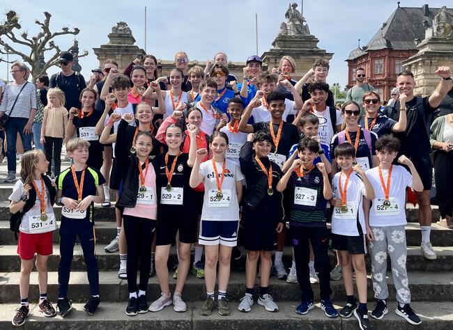 Teilnahme am Gutenberger Halbmarathon