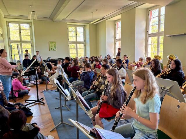 Probenfahrt zu der Landesmusikakademie