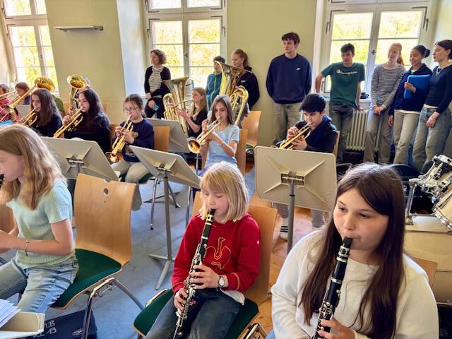 Probenfahrt zu der Landesmusikakademie
