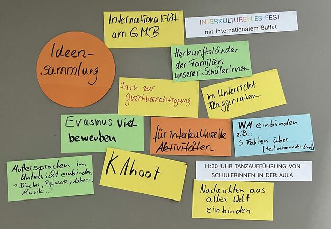 Internationalität am GMB