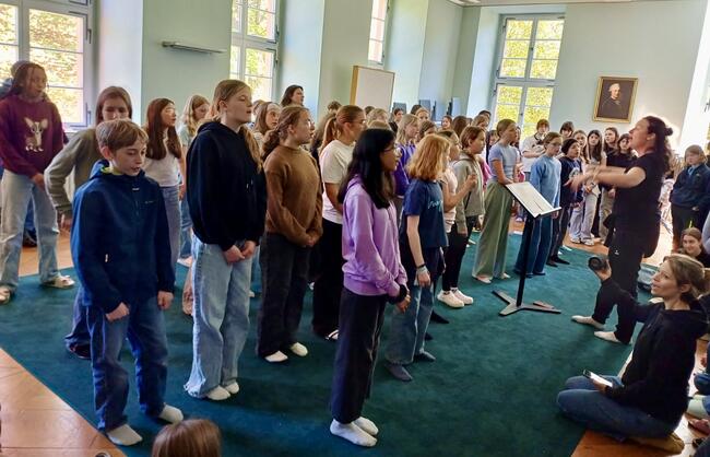 Probenfahrt zu der Landesmusikakademie