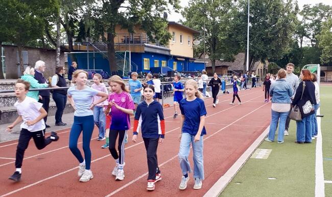 Sponsorenlauf der Klassen 5