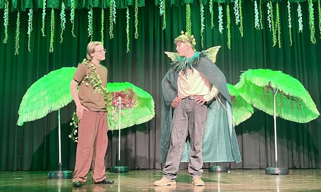 Generalprobe für den Sommernachtstraum
