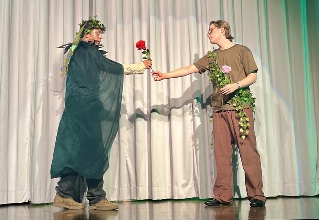 Generalprobe für den Sommernachtstraum