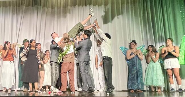 Generalprobe für den Sommernachtstraum