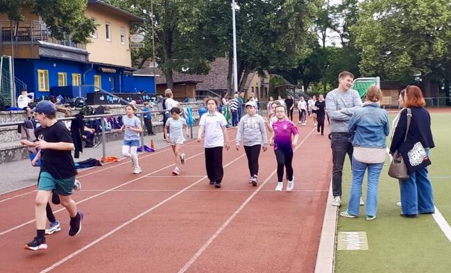 Sponsorenlauf der Klassen 5