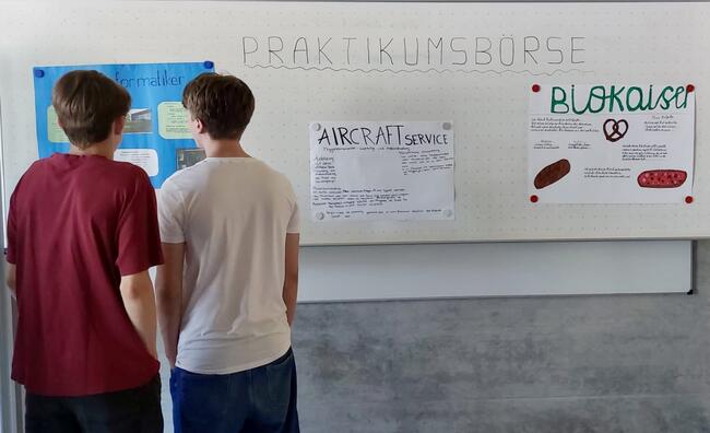 Praktikumsbörse am GMB